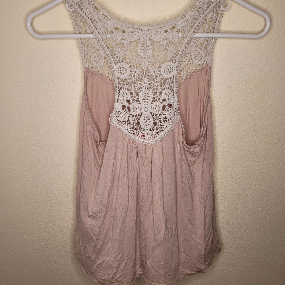Julie's closet boho lace crochet top